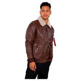 G1 Leather Jacket ALPHA INDUSTRIES 2XL/3XL128191 - 20 - brown