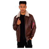 G1 Leather Jacket ALPHA INDUSTRIES 2XL/3XL128191 - 20 - brown