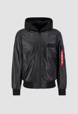 MA-1 D-Tec Leather LWKurtka Skórzana Alpha Industries186152