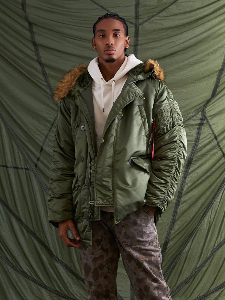 N3B Kurtka Alpha Industries M/L/XL/2XL/3XL/4XL/5XL 100106