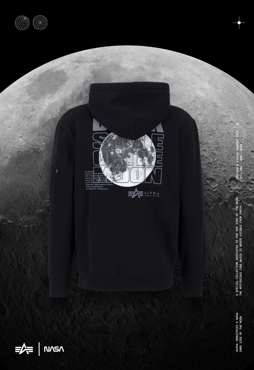 Dark Side Hoody Bluza Alpha Industries 108337 M/L/XL/2XL/3XL