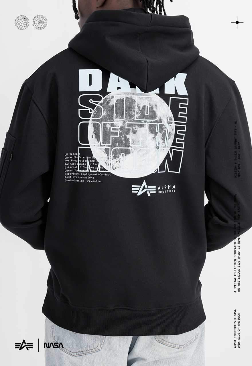 Dark Side Hoody Bluza Alpha Industries 108337 M/L/XL/2XL/3XL
