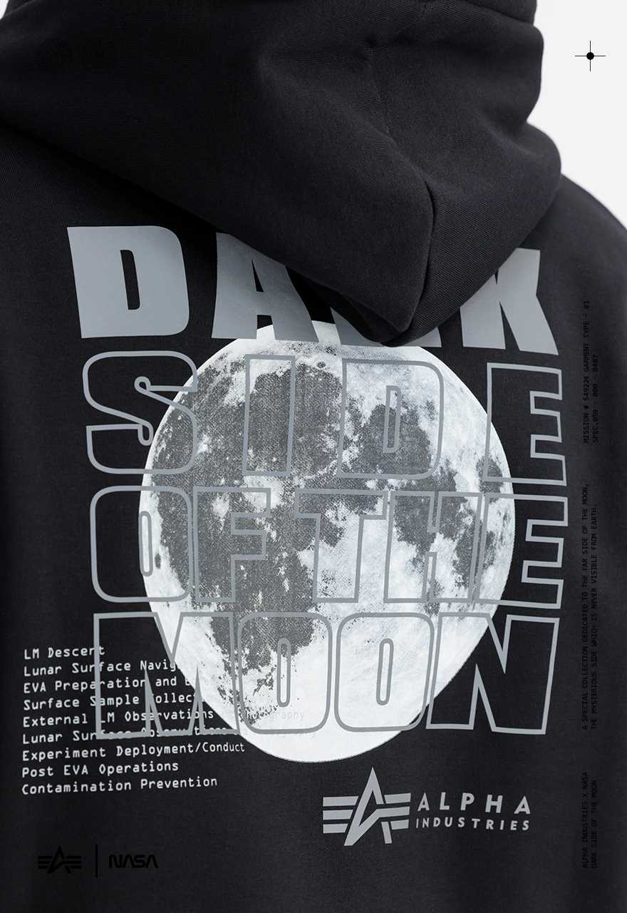 Dark Side Hoody Bluza Alpha Industries 108337 M/L/XL/2XL/3XL