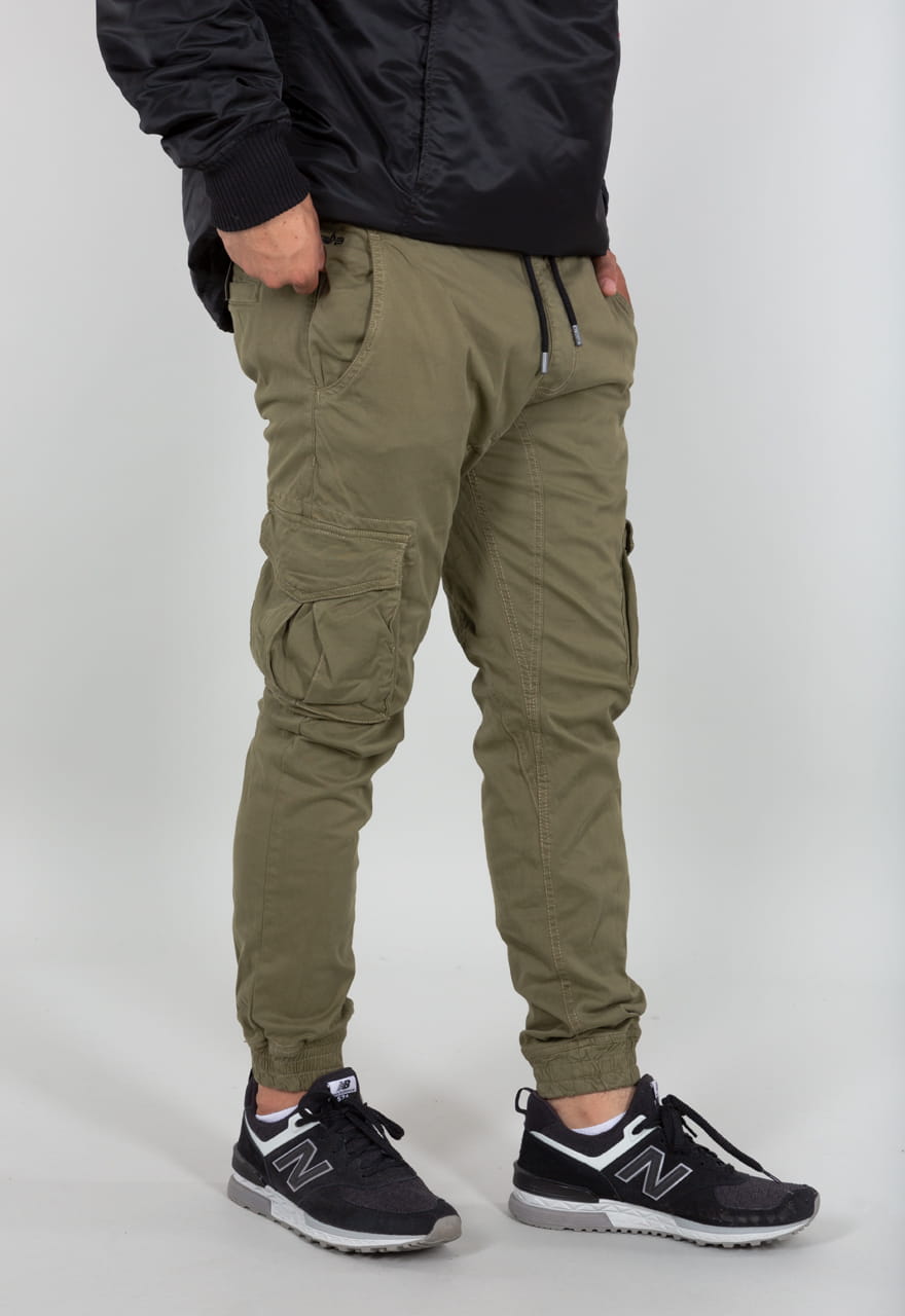 Cotton Twill Jogger Spodnie Alpha Industries116202