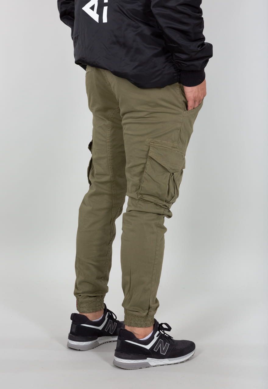 Cotton Twill Jogger Spodnie Alpha Industries116202