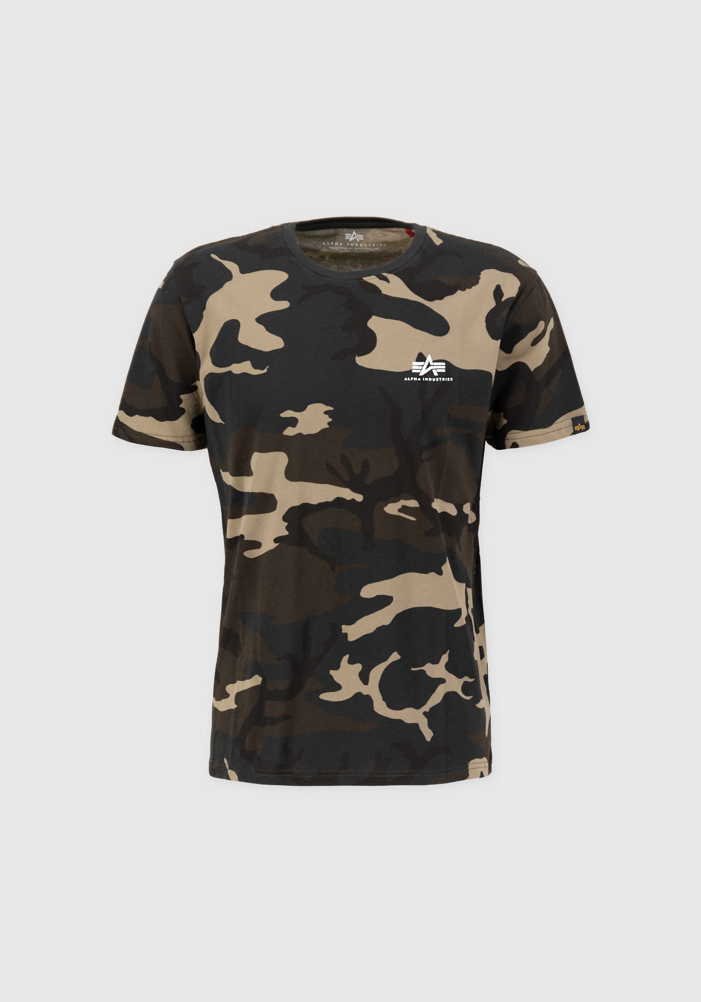 Basic T Small Logo Camo Alpha Industires 188505C