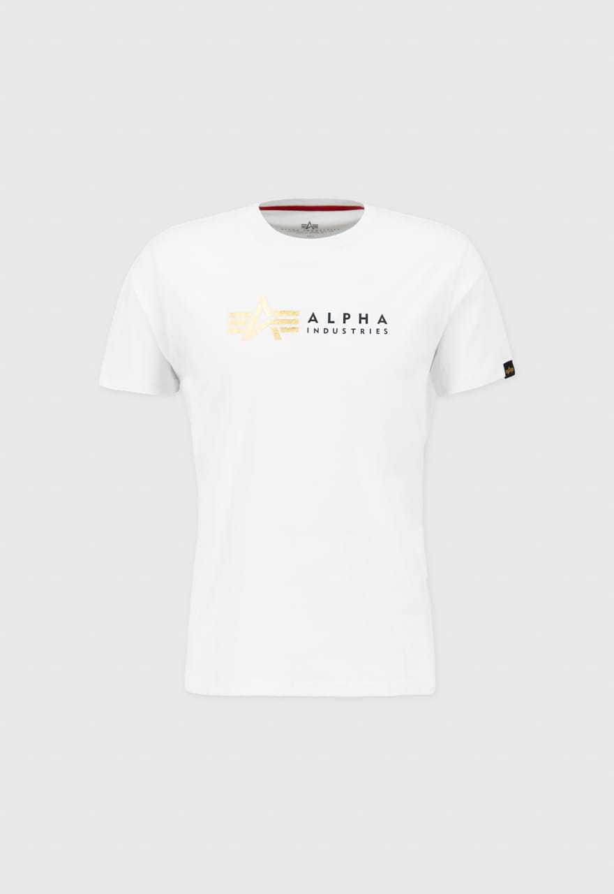 Alpha Label T Foil PrintT-Shirt Alpha Industries 118502FP