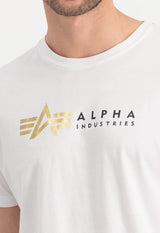 Alpha Label T Foil PrintT-Shirt Alpha Industries 118502FP