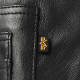 MA-1 Leather Light Weight II Bomber Jacket Kurtka Skórzana Alpha Industries 176151
