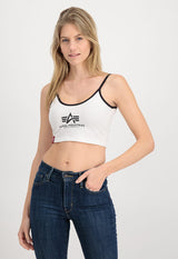 Podstawowy krótki top damski Basic ML Cropped Tank Top Wmn Alpha Industries 106080