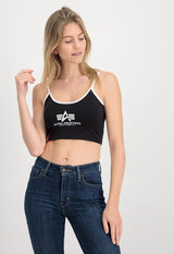 Podstawowy krótki top damski Basic ML Cropped Tank Top Wmn Alpha Industries 106080