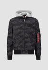 MA-1 TT Hood Camo Alpha Industries Kurtka 196108C
