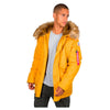 polar jacket musztardowy