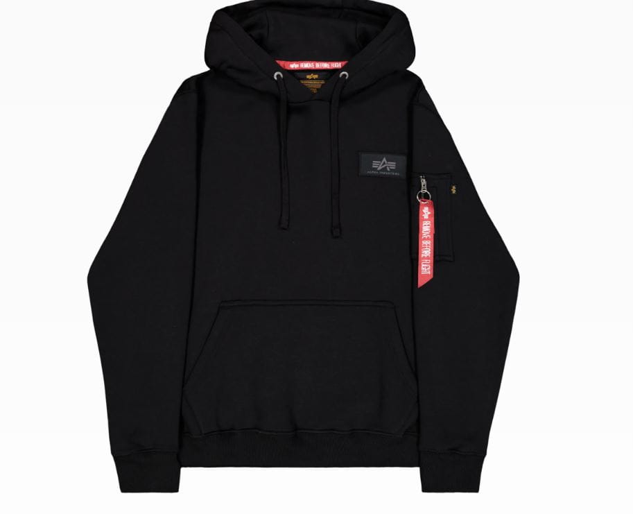 Back Print Hoody Alpha IndustriesXL/2XL/3XL/4XL 178318