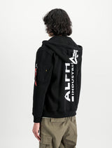 Back print Zip Hoody 128342