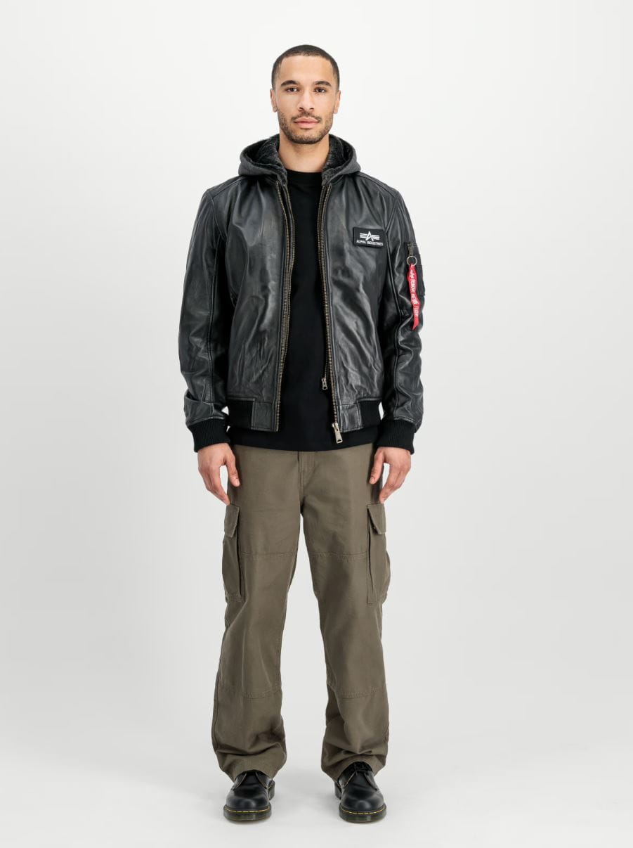 MA-1 D-Tec Leather Kurtka skórzana Alpha Industries193129