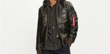 MA-1 D-Tec Leather Kurtka skórzana Alpha Industries193129