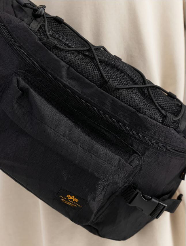 Alpha Industries nerka Combat Waistbag kolor czarny 156949