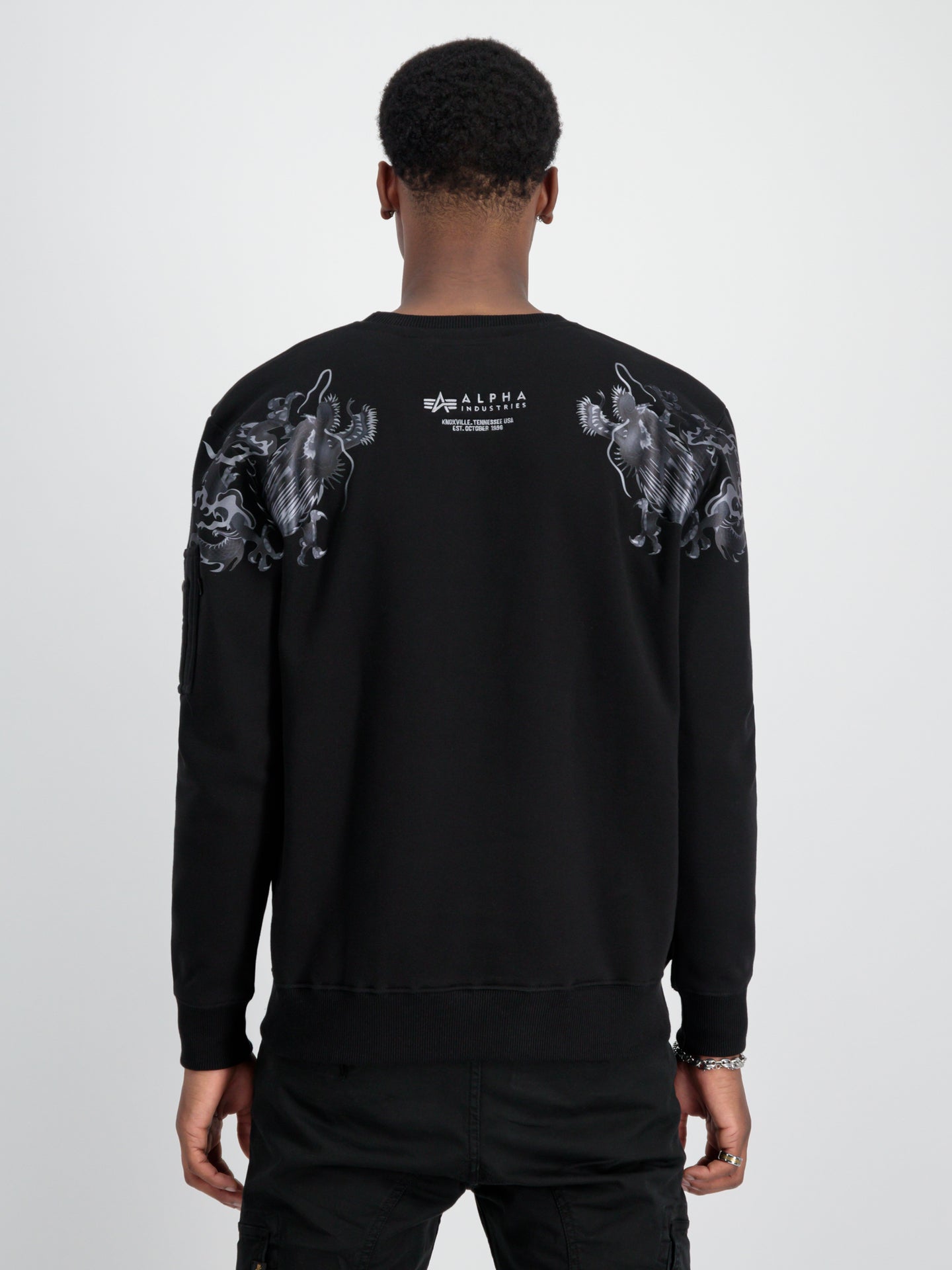 Dragon EMB Sweater Bluza Alpha Industries136301