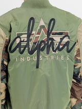 MA-1 Camo Back Embroidery Bomber JacketAlpha Industries 258120