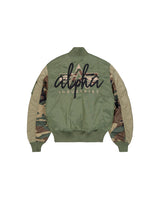 MA-1 Camo Back Embroidery Bomber JacketAlpha Industries 258120
