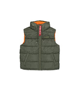 Bezrękawnik zKapturemAlpha Hooded Faux Down Puffer Vest118110