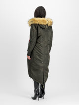 Kurtka Damska Długa Long Fishtail Field Jacket Women 198013