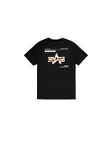 T Shirt Camo Label Backprint Alpha Industries 258504