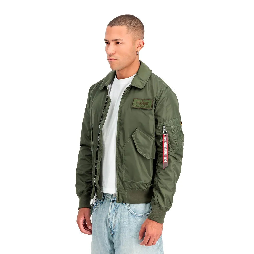 Kurtka przejściowa Alpha Industries CWU-36/P TT Light Bomber Jacket 266101 03
