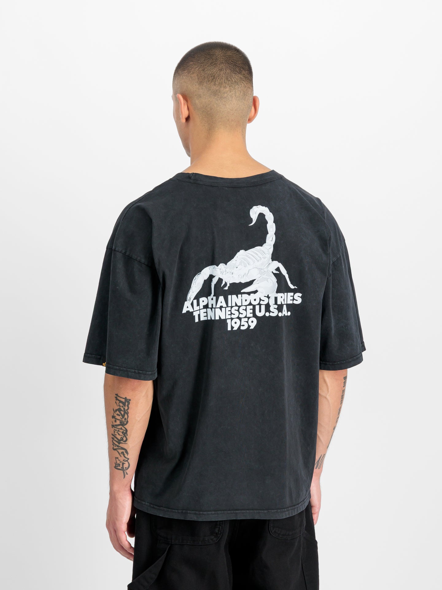 Alpha Industries US Scorpion Back Print T-Shirt 266510