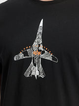 Air Force Sketch T-ShirtF-15C Eagle - The Watchdog 0172