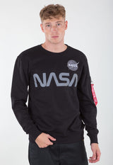NASA Reflective Sweater Alpha Industries L/XL/XXL Bluza Odblaskowa178309
