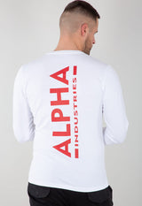 Back Print Heavy LS Alpha Industries M/L Bluza z Długim Rękawem 116571