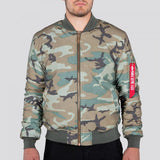 MA-1 VF 59 Reflective Camo Kurtka Alpha Industries L/XL/2XL 191118RC