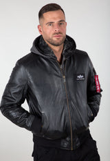 MA-1 D-Tec Leather Kurtka skórzana Alpha Industries193129