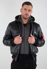 MA-1 D-Tec Leather Kurtka skórzana Alpha Industries193129