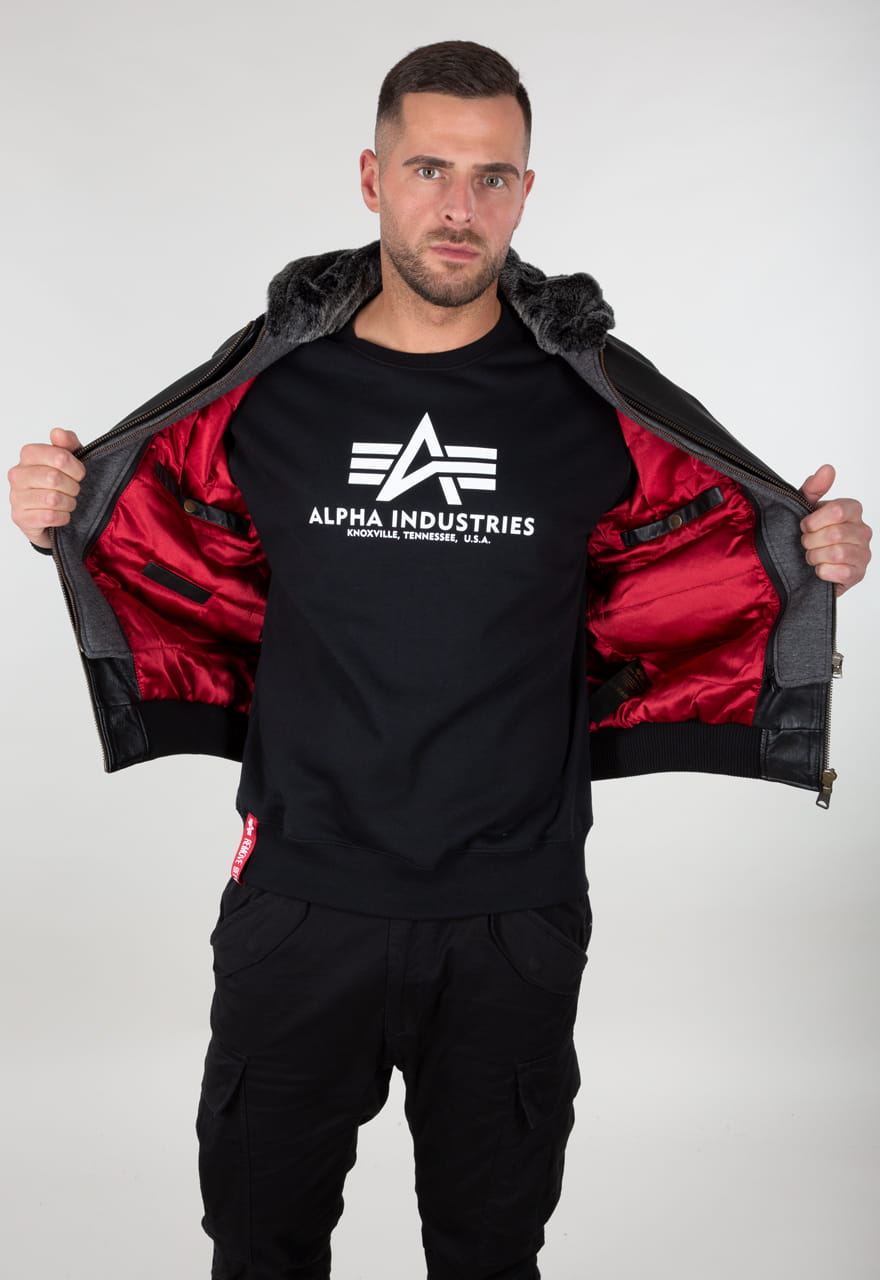 MA-1 D-Tec Leather Kurtka skórzana Alpha Industries193129
