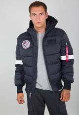 Hooded Puffer FD NASA Kurtka Alpha Industries L 198121
