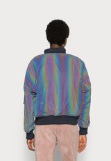 MA-1 VF 59 Rainbow Reflective Kurtka Odblaskowa Alpha Industries L 191118RR