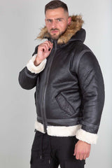 B3 FL Hooded Kurtka Alpha Industries L/XL/2XL/3XL 128104