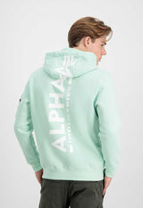 Back Print Hoody Alpha IndustriesXL/2XL/3XL/4XL 178318