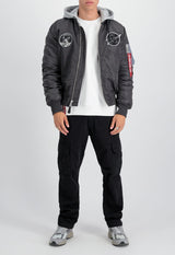 MA-1 VF Hood Dark SideKurtka Alpha Industries L/XL/2XL/3XL 108108