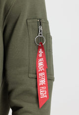 Red Stripe Hoody Bluza Alpha Industries 178314