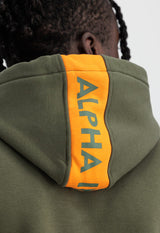 Red Stripe Hoody Bluza Alpha Industries 178314