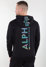 Back Print Hoody Rainbow Refl.Print Bluza Alpha Industries 178318RR