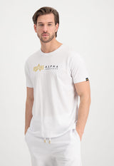 Alpha Label T Foil PrintT-Shirt Alpha Industries 118502FP