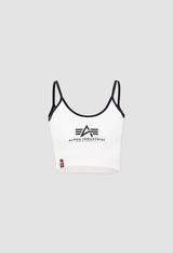 Podstawowy krótki top damski Basic ML Cropped Tank Top Wmn Alpha Industries 106080