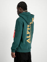 Back Print Hoody Alpha IndustriesXL/2XL/3XL/4XL 178318